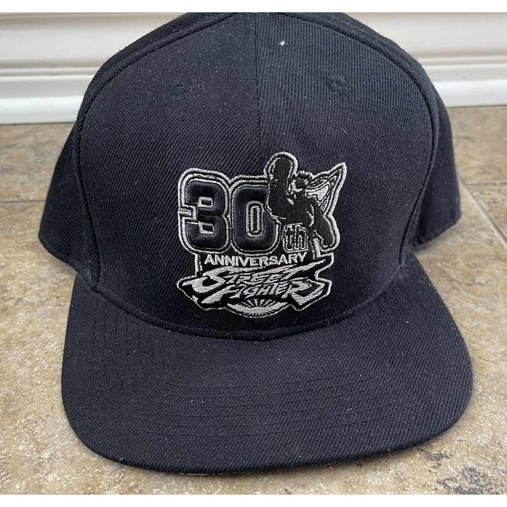 Funko Street Fighter Snapback Hat Black "30th Anniversary Street Fighter"
